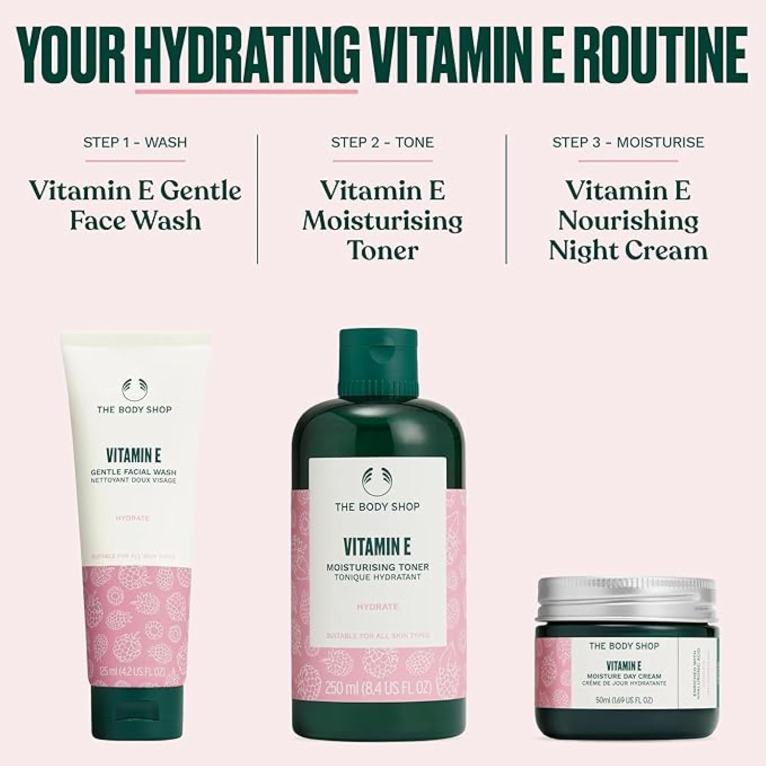 The Body Shop Vitamin E Hydrating Toner, 250 Ml