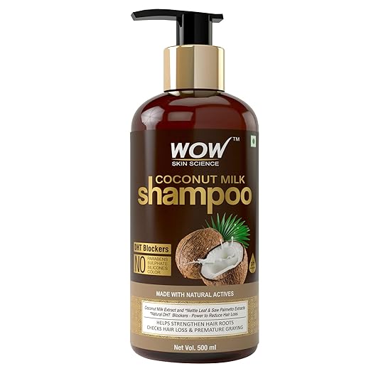 Wow Skin Science Coconut Milk Shampoo
