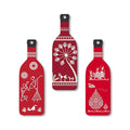 Artvibes Tribal Warli Art Wooden Wall Hanging for Home Decor | Set of 3