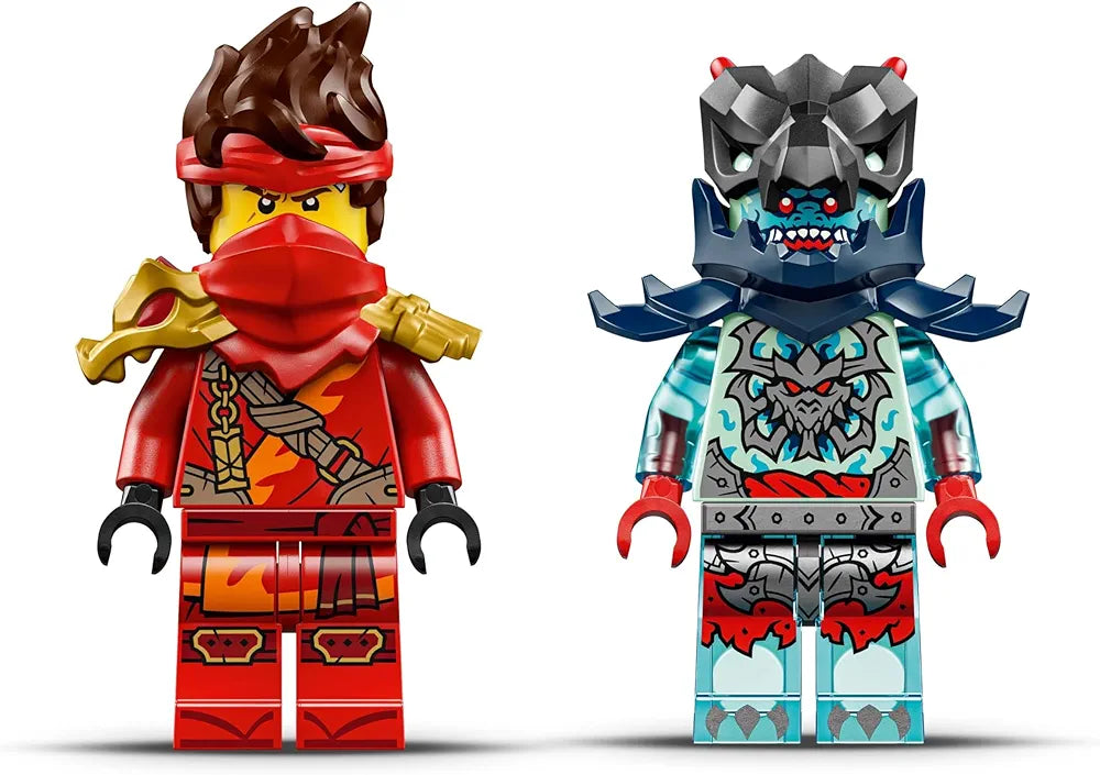Lego NINJAGO Kai’s Motorcycle Speed Race Playset with 2 Ninja Bike Toys 71838 Building Blocks Toys for 6+ Gift for Boys and Girls
