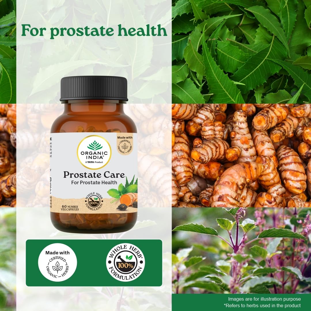 Organic India Prostate Care 60 Capsules