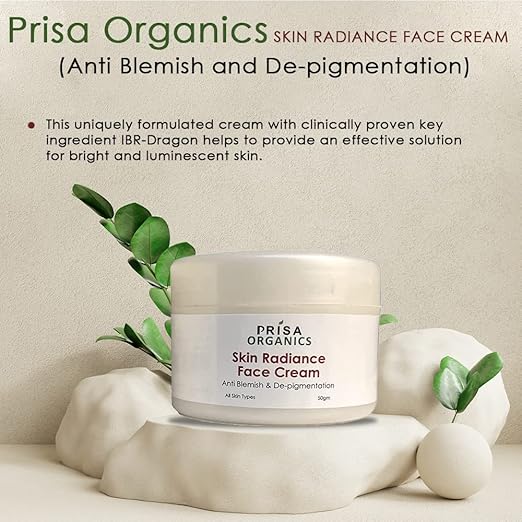 Prisa Organics Skin Radiance Face Cream - 50 gms