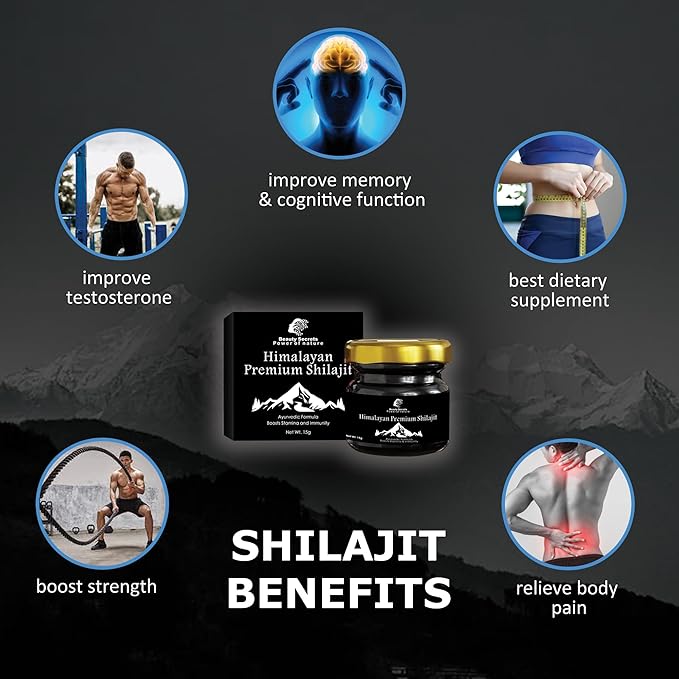 Beauty Secrets Pure Himalayan Shilajit Original - 20 gms