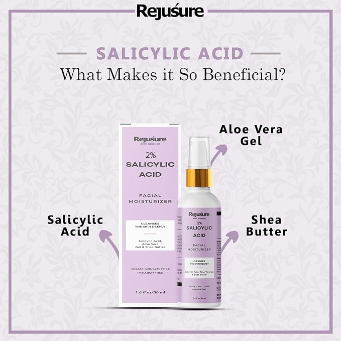 Rejusure 2% Salicylic Acid Moisturizer - 50 Ml
