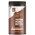 MuscleBlaze High Protein Peanut Butter With Pea Protein & Whey Protein Concentrate, Crunchy, 203 G Protein, Dark Chocolate Spread, 750 Gram