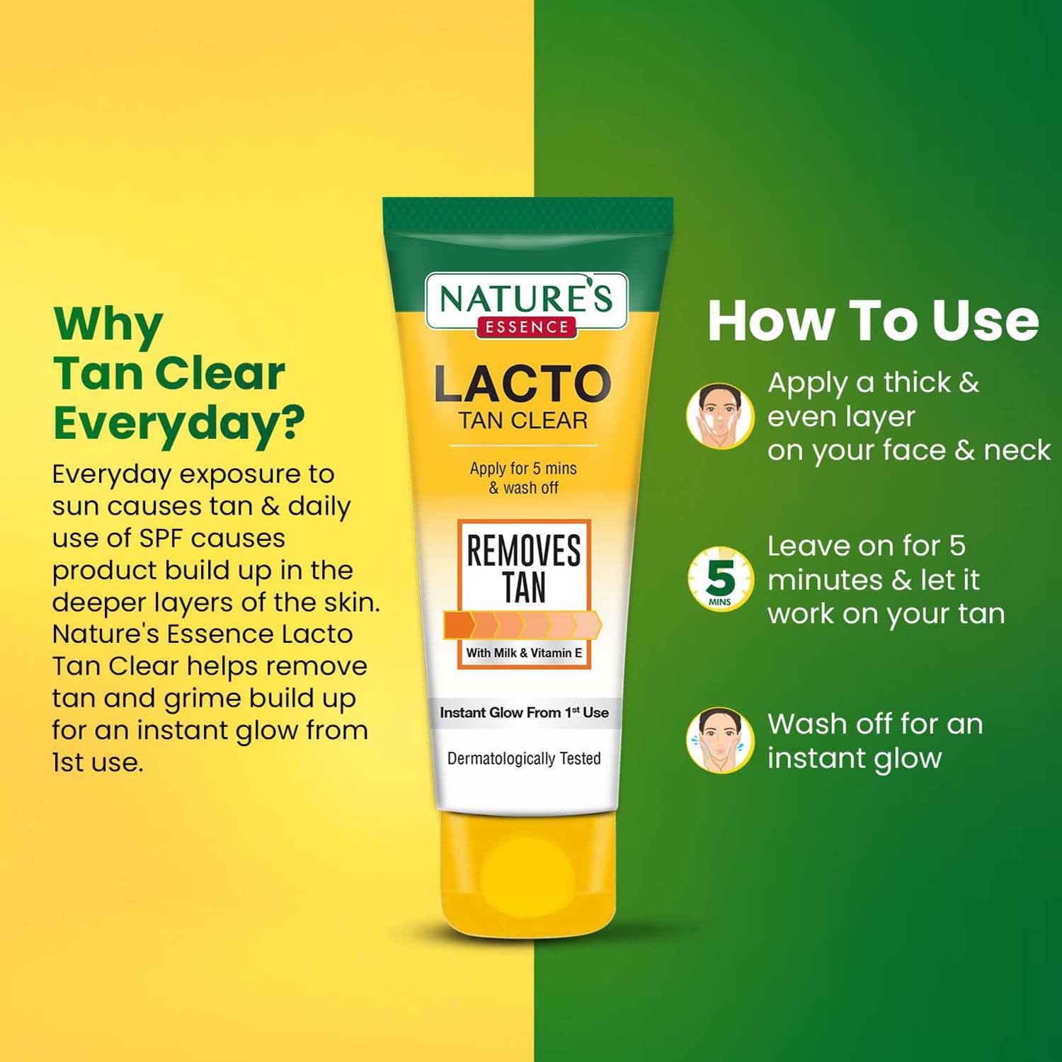 Nature's Essence Lacto Tan Clear