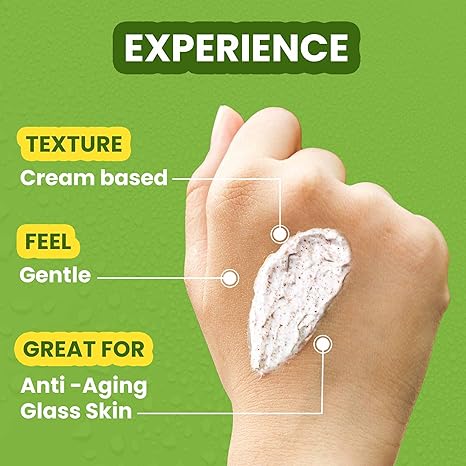 WildOak Korean Rice Face Scrub - 100 gms