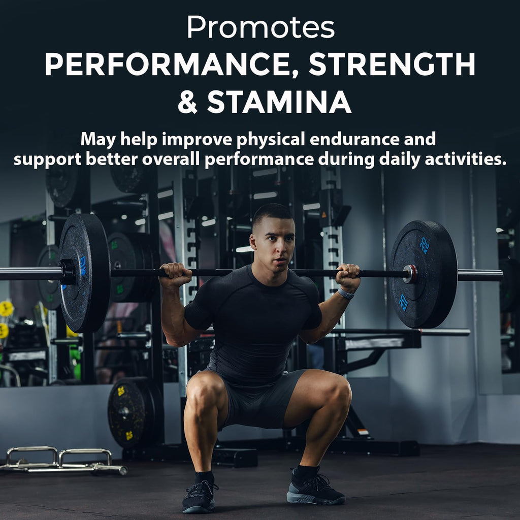 Vitality Support Capsules for Men | Shilajit, Ashwagandha, Gokshura, Safed Musli & 15 Herbal Ingredients | Supports Energy, Strength & Wellness | 60 Capsules (Pack of 1)