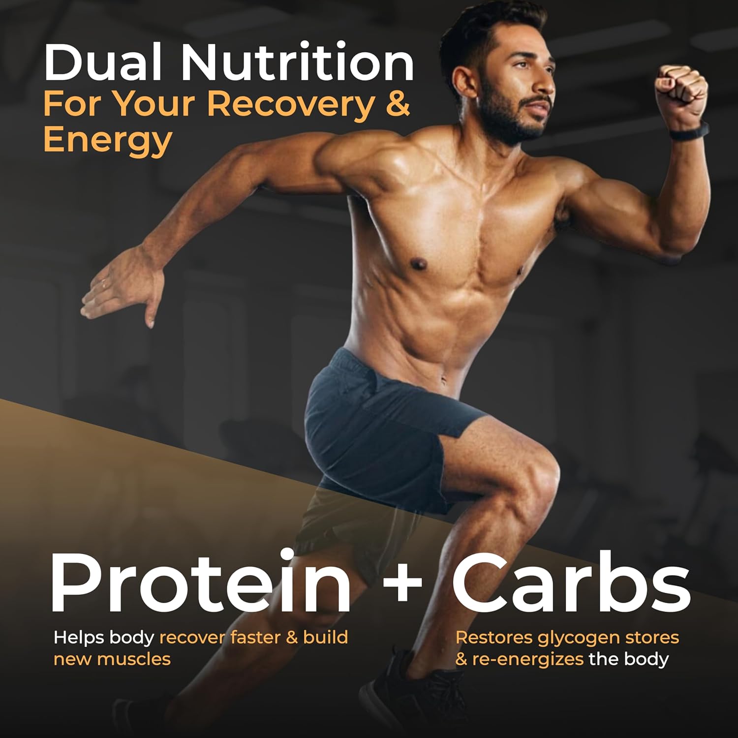 Nutrabay Gold Vital Whey Protein Powder for Beginners with Added Vitamins & Minerals â€“ Muscle Growth & Body Strengthâ€“ 1kg, Kesar Kulfi | Easy to Digest | 100% Authentic Imported Clean Protein