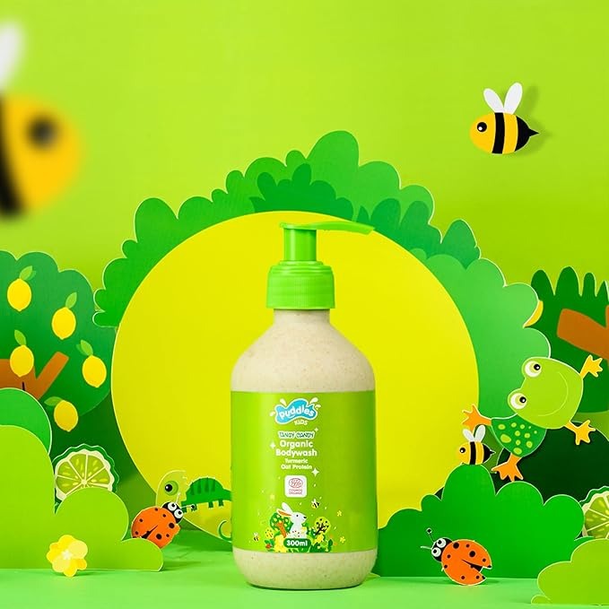 Puddles Organic Bubbly Bodywash For Kids - 300 ml