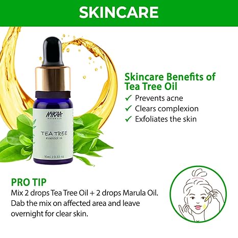 Nykaa Naturals Tea Tree Essential Oil - 10 ml