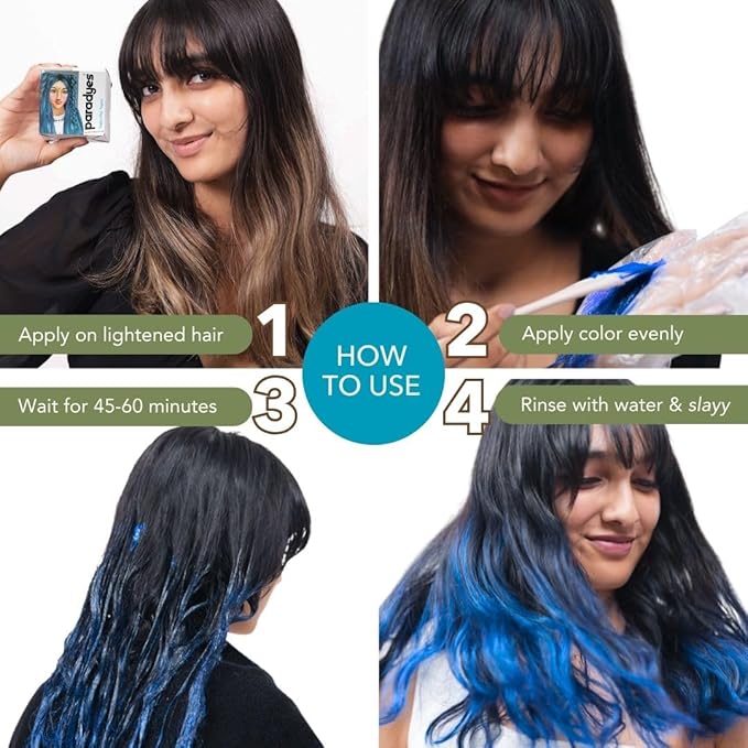 Paradyes Semi-permanent Superba Aqua Diy Conditioner Based Hair Colour - 120 Gms