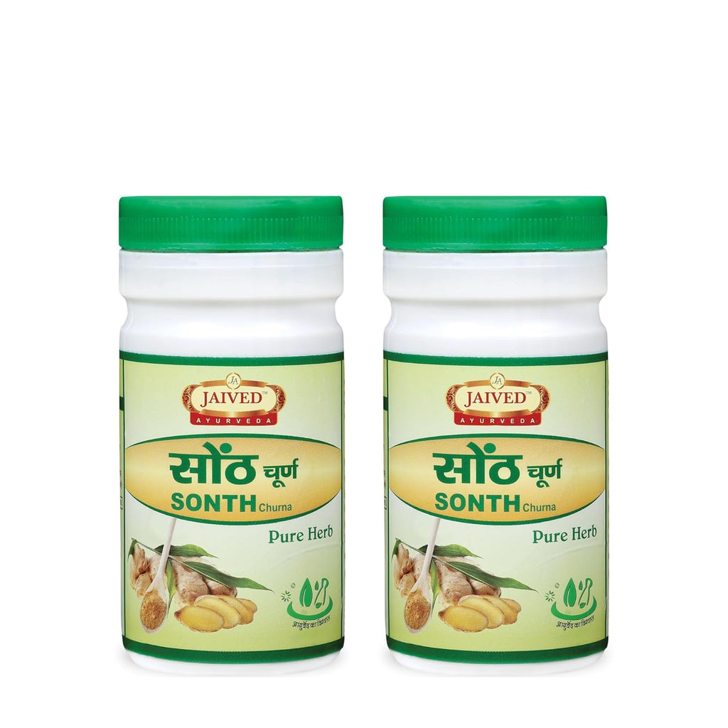 Jaived Ayurveda Sonth Churna  Digestion - 100 gms(Pack of 2)