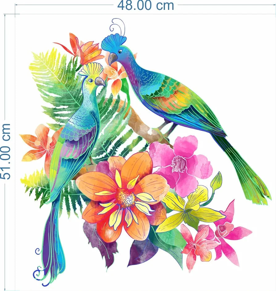 Rangoli Vinyl Wall Sticker Self-Adhesive Wall Decor Design-12