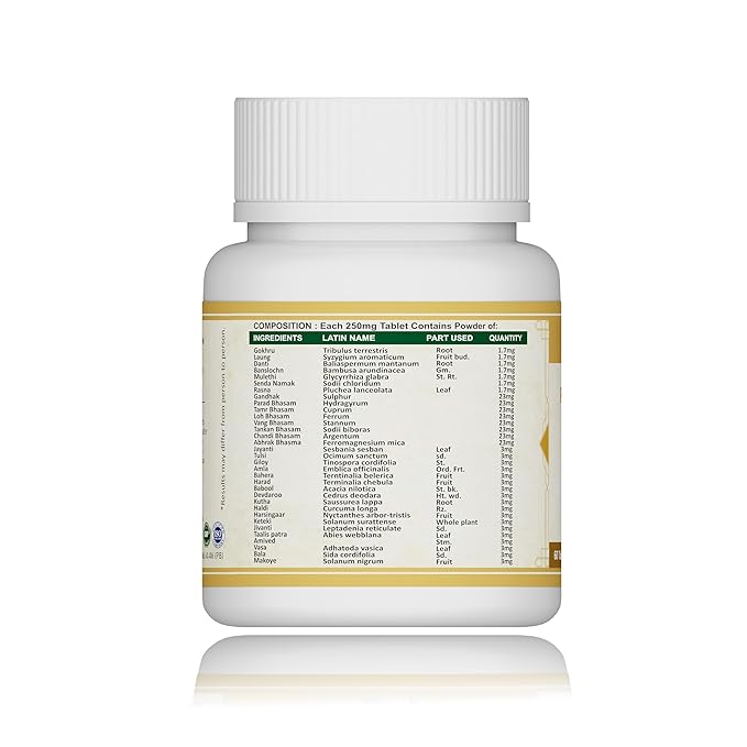 Jeena Sikho Pushpantak Vati/ Female Wellness Tablets - 60 Tabs