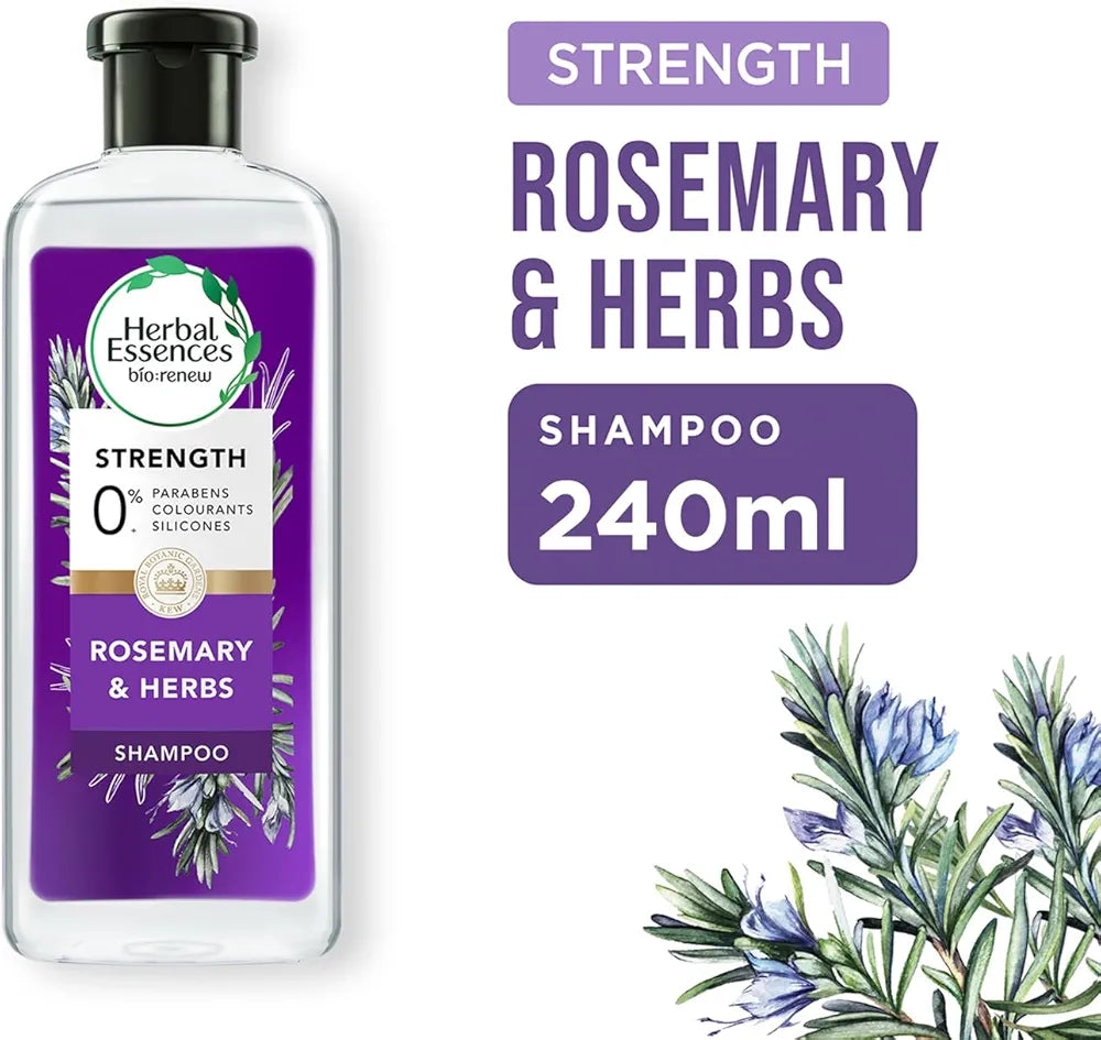 Herbal Essences Bio Renew Rosemary And Herbs Shampoo - 240ml