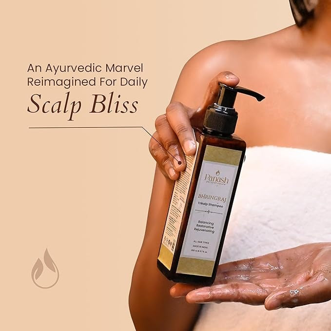 Panash Wellness Bhringraj Ayurvedic Shampoo - 200 ml