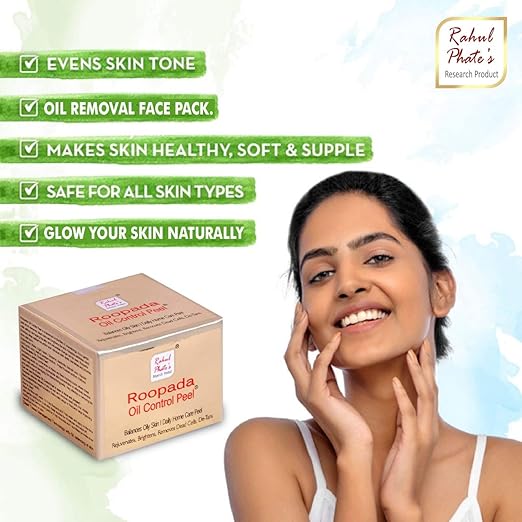 Rahul Phate's Research Product Roopada Oil Control Peel - 75 gms