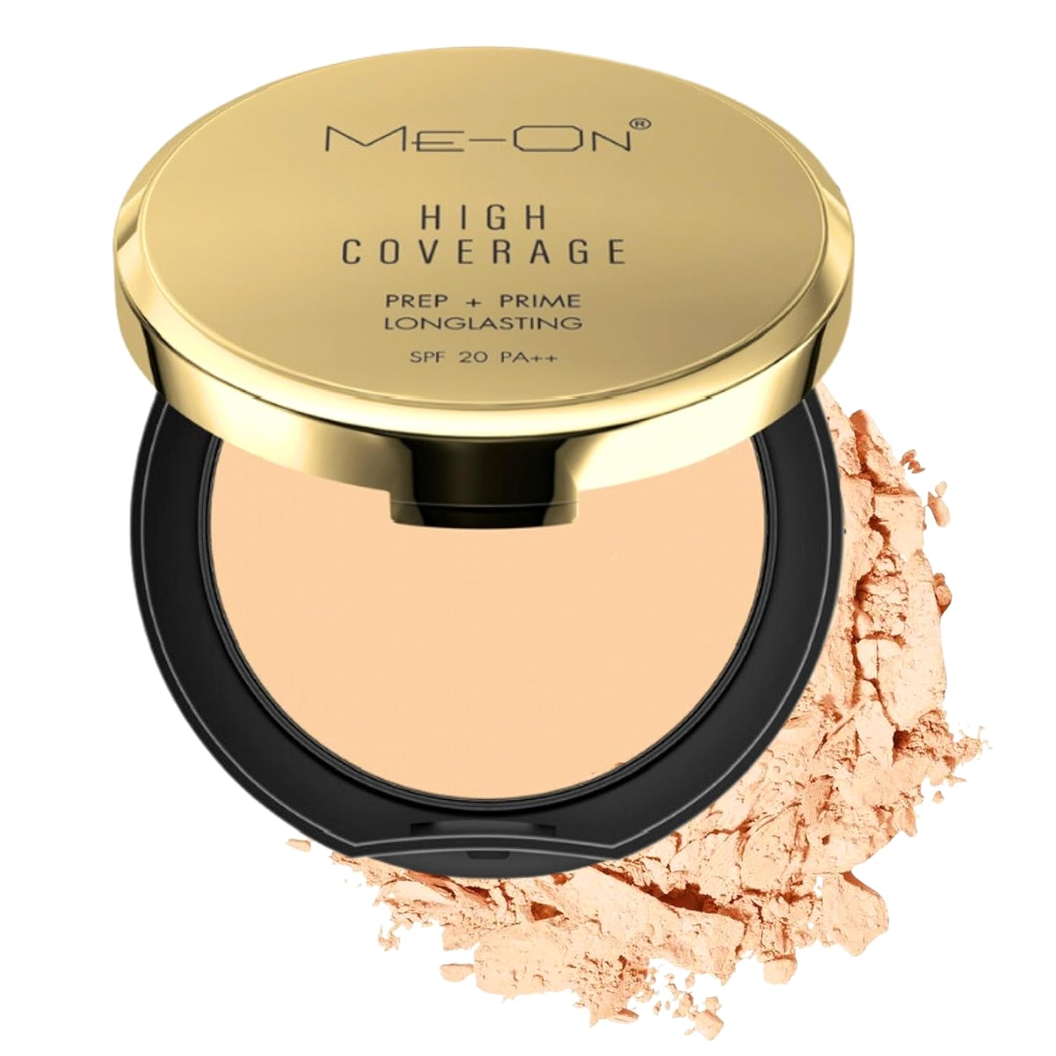 ME-ON High Coverage Compact With SPF20, PA++ (N01 Cool Ivory)