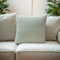 Sajavat Home Cotton Cushion Cover Colour Beige & Sky Blue