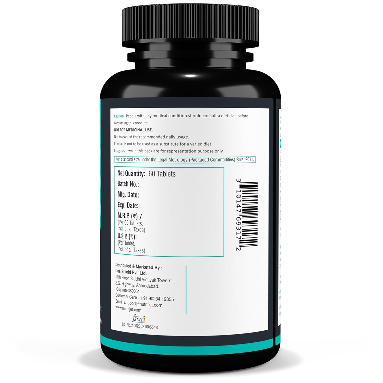 Calcium Magnesium Zinc Vitamin D3 Vitamin B12 & Vitamin K2 â€“ 60 Vegetarian Tablets for Bone Health, Joint Support, and Immunity Support for Women & Men