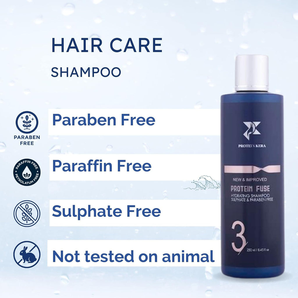 PROTEIN KERA Sulphate-Free Hydrating Shampoo 250 ML For Frizz Free Hair- Pack Of 1