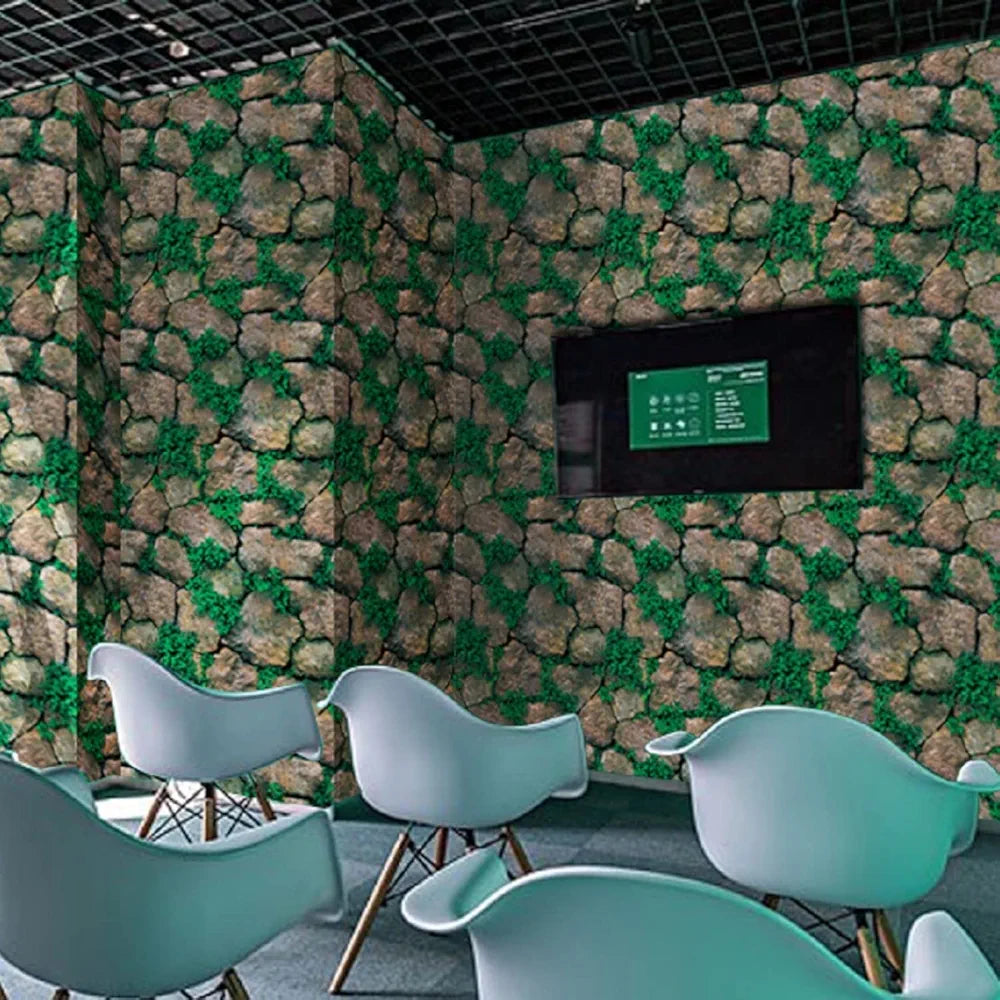 Jaamso Royals Brick Stone Wall Papers for Home Design 4