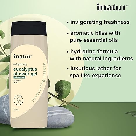 Inatur Eucalyptus Shower Gel - 400 ml