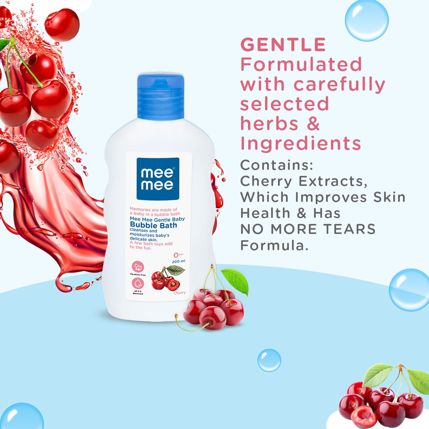 Mee Mee Foamy Baby Body Wash & Bubble Bath - 400 ml