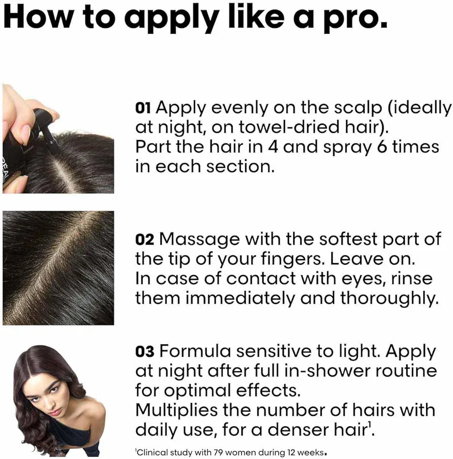 Lâ€™Oreal Professionnel Serioxyl Advanced Hair Growth Serum for Scalp for Men And Women