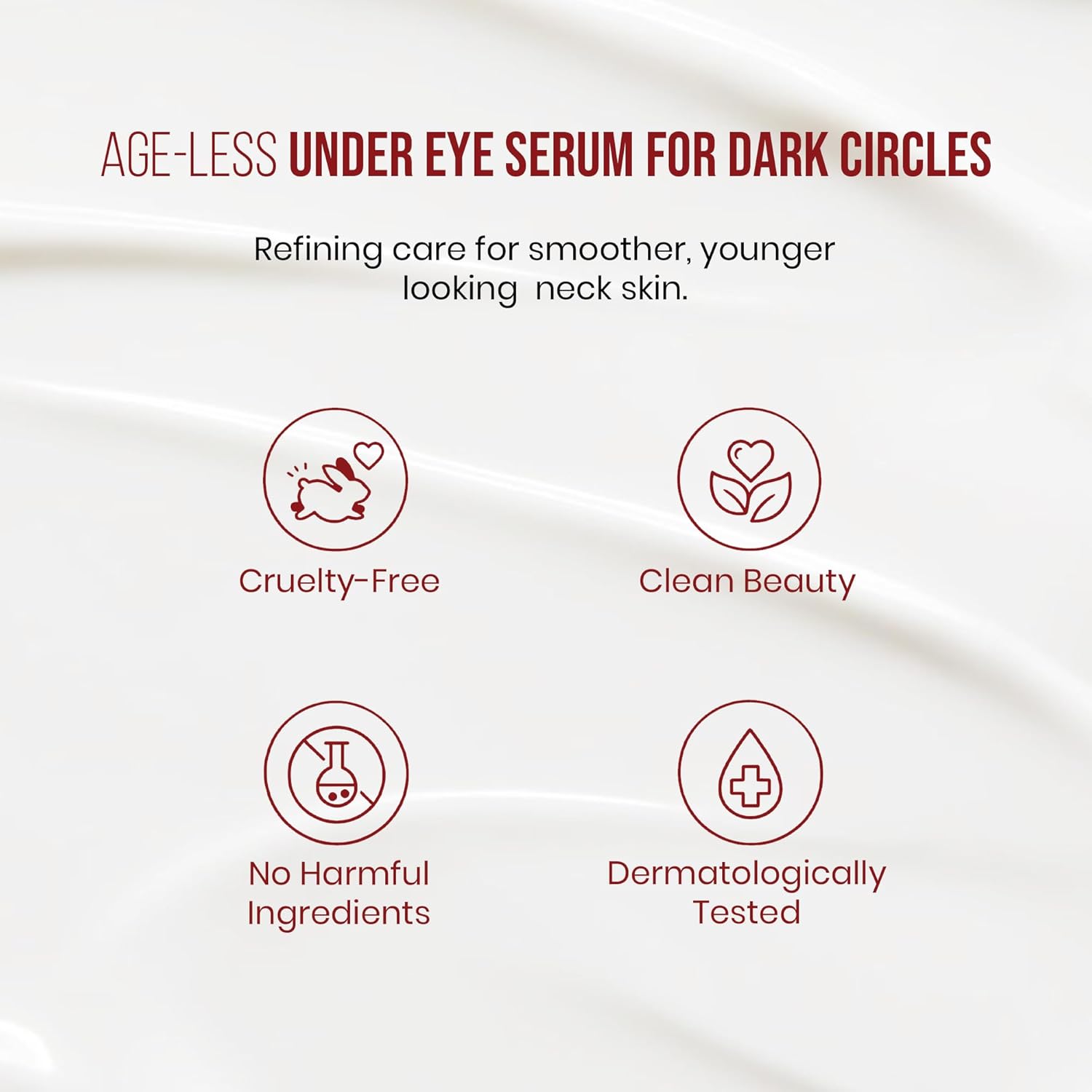 Mitchell USA Lineless Eye Serum â€“ Peptide & Lotus Bio-Repair â€“ Reduces Dark Circles, Wrinkles & Puffiness Lightweight Anti-Aging Formula 15ml