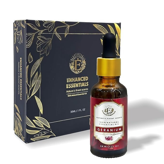 Enhanced Essentials Luxurious Geranium Essential Oil - 30 ml