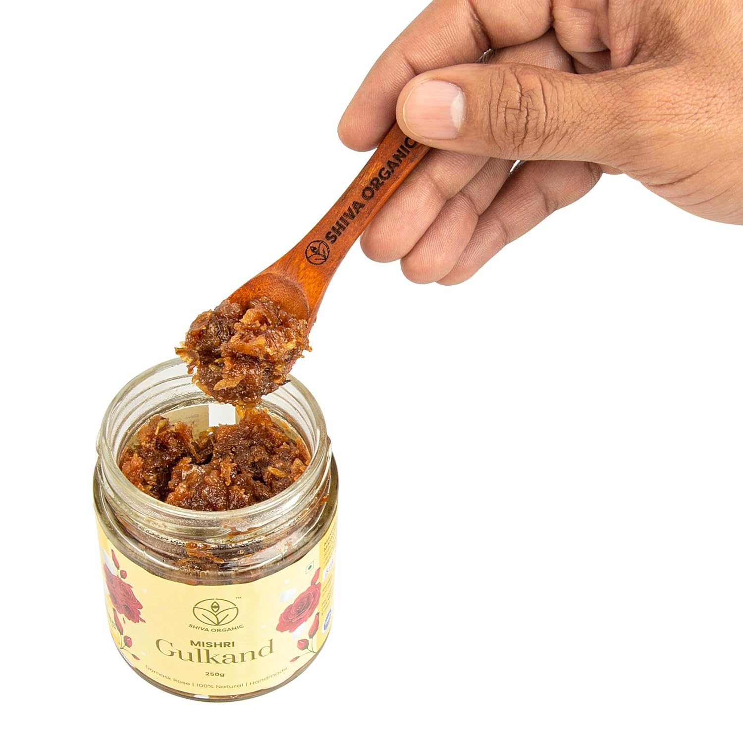 Shiva Organic Gulkand With Misri - 250 gms