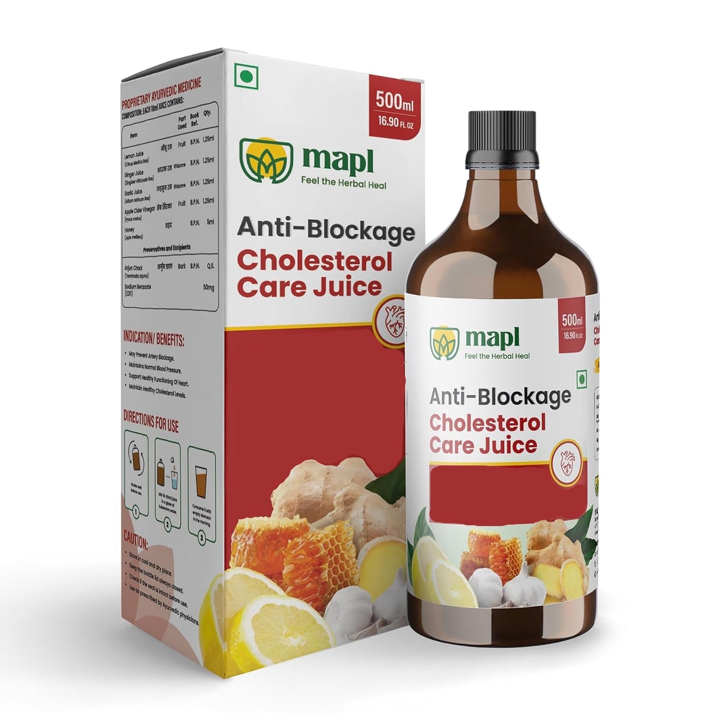 Mapl Ayurvedic Herbal Wellness Juice â€“ 500 ml