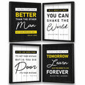 Kotart The Goal is Inspirational Quotes Framed Poster