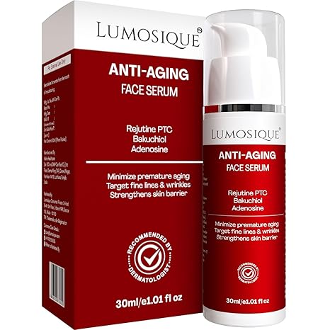 Lumosique Anti Aging Face Serum for Targets Saggy Skin - 30 ml