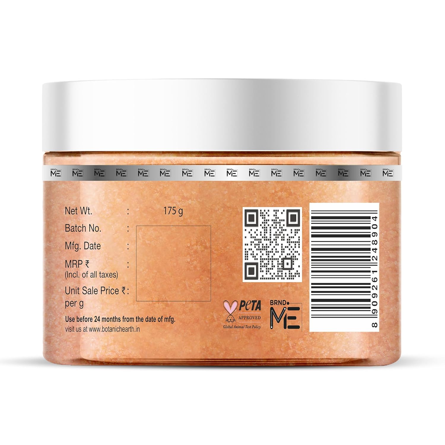 Botanic Hearth Body Scrub for Women & Men | Himalayan Salt Body Scrub for Tan Removal & Deep Exfoliation | Hydrating Bathing Scrub for Smooth, Radiant Skin | 175 g