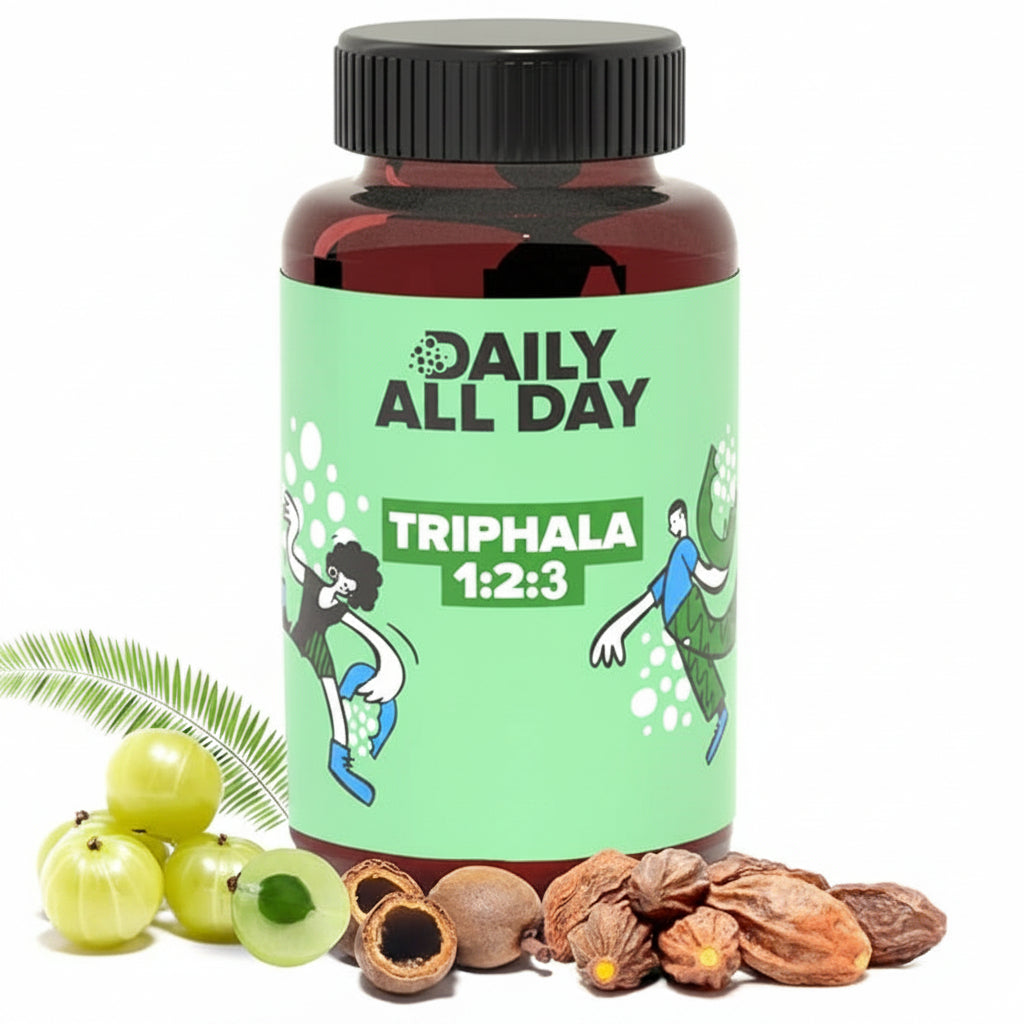 Daily All Day Triphala 1 2 3 Ratio Tablets - 120 tabs