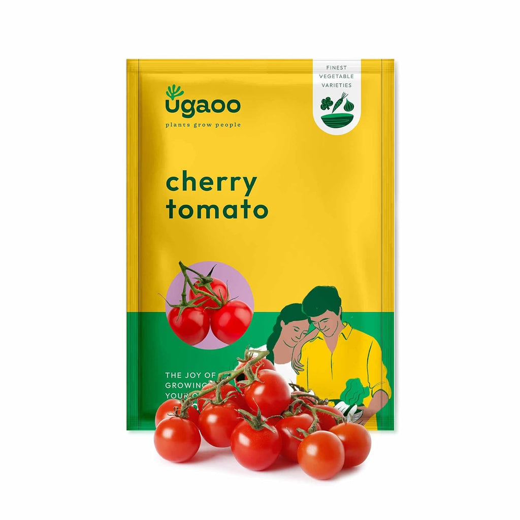 UGAOO Cherry Tomato Vegetable Seeds (Red, Pack of 200mg, 50 Seeds)