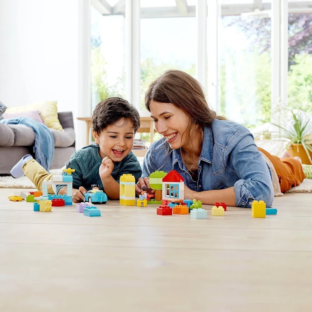 Lego 10913 DUPLO Classic Brick Box Building Set with Storage,First Bricks Learning Toy for Toddlers , 65 Pcs