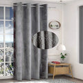 Fresh From Loom Window Floral Room Darkening Curtains 5 Feet Long