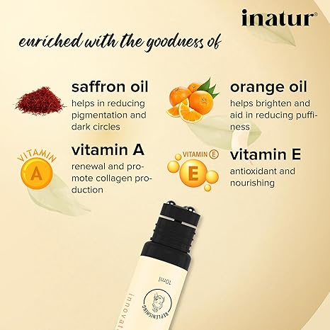 Inatur Kumkumadi Eye Serum For Pigmentation - 10 ml