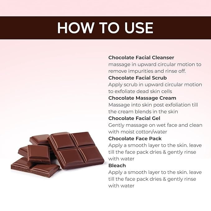 Beeone Premium Chocolate Facial Kit - 312 gms