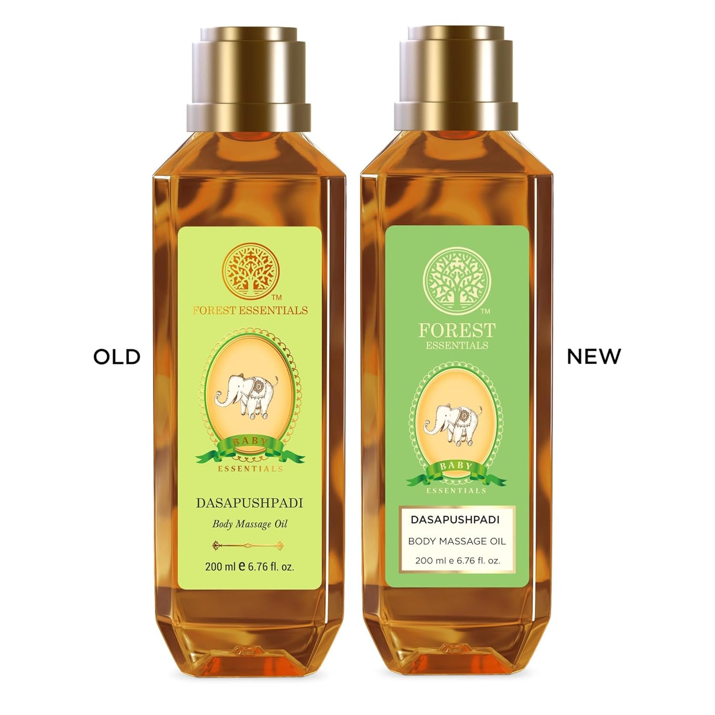 Forest Essentials Dasapushpadi Baby Body Massage Oil