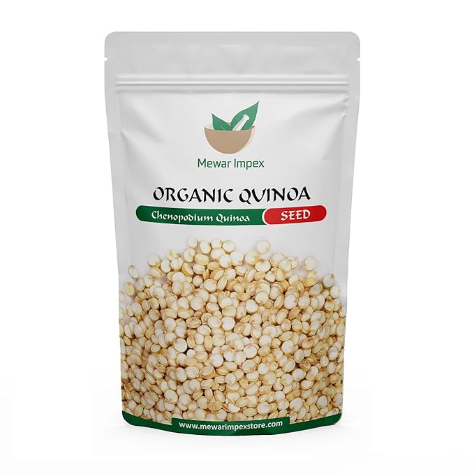 Mewar Impex White Quinoa Seeds - 900 gms