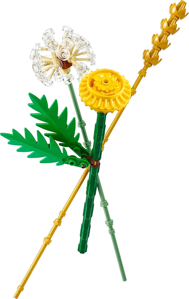 Lego Botanicals Field Flowers Building Kit 30701 Building Blocks Toys for 9+ Gift for Boys and Girls
