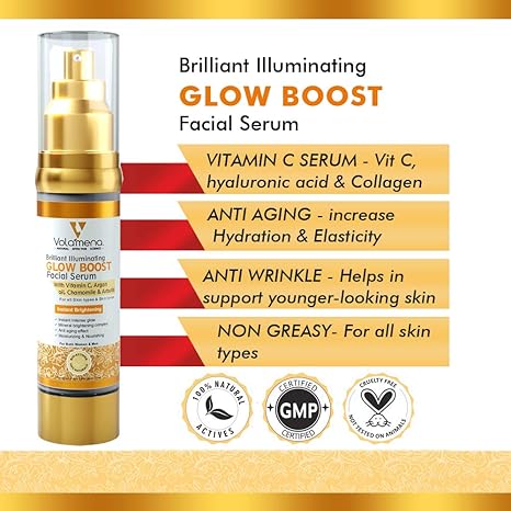 Volamena Brilliant Illuminating Glow Boost Facial Serum - 50 ml