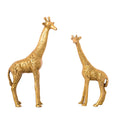 Ecraftindia Decorative Giraffe Brass Showpiece | Gold