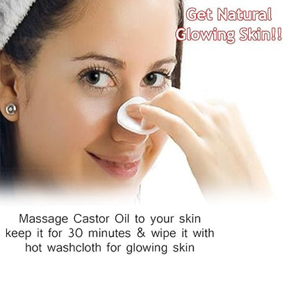 Kazima Cold Pressed Carrier Oil Castor Oil - 100 ml