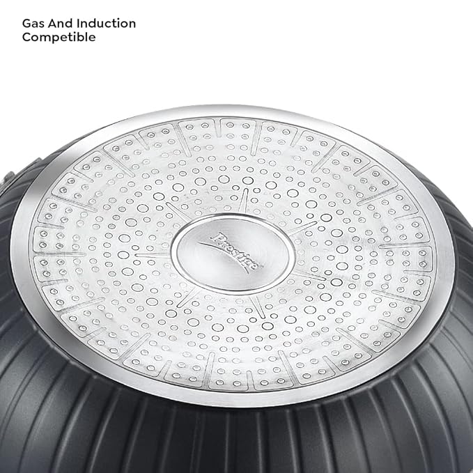 Prestige Durastone 28cm(2.6l) Hard Anodised Fry Pan With 6 Layers Non-stick Coating